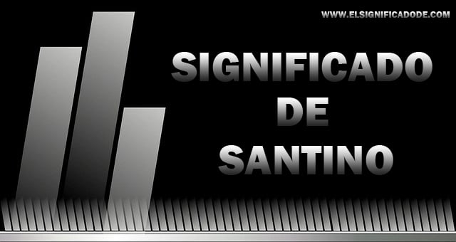 Significado de Santino
